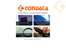Tablet Screenshot of condata.cz
