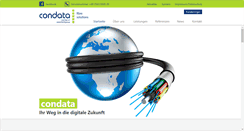 Desktop Screenshot of condata.pro